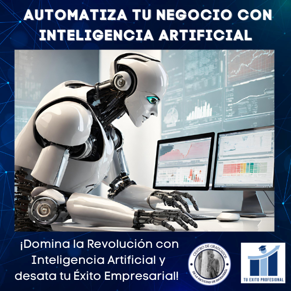 Deja de perder tiempo: Automatiza Tu Negocio con Inteligencia Artificial hoy mismo