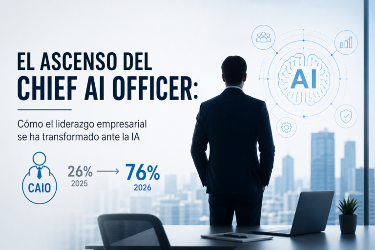 El ascenso del Chief AI Officer: Cómo el liderazgo empresarial se ha transformado ante la IA