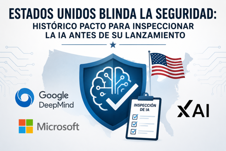 Estados Unidos blinda la seguridad: histórico pacto para inspeccionar la IA antes de su lanzamiento