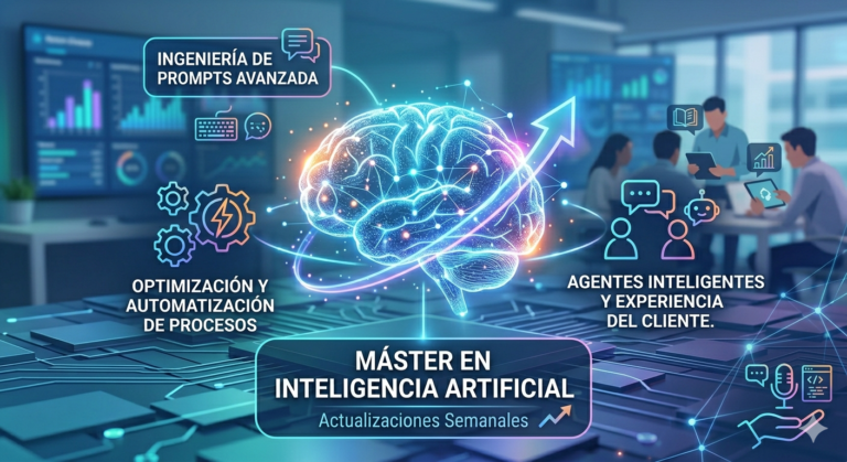 Dominando el Futuro: Por qué este Máster en Inteligencia Artificial es la Inversión que tu Carrera Necesita
