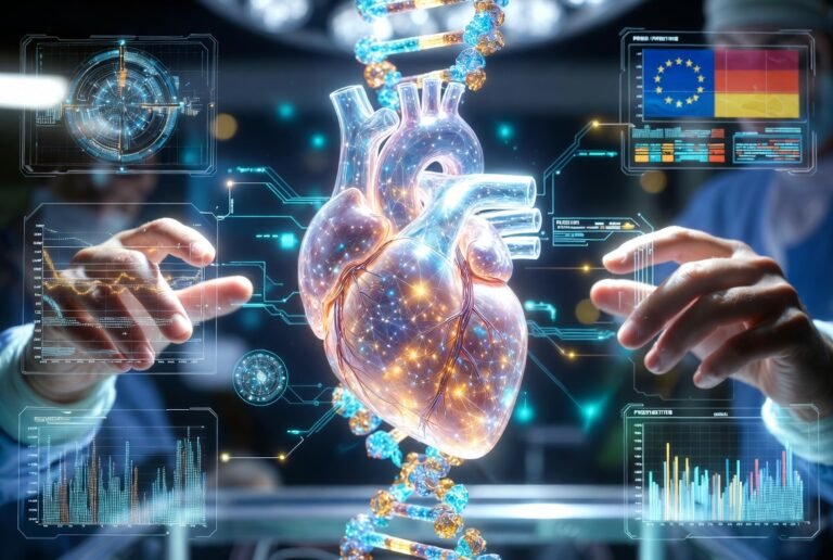 El futuro del corazón: La Unión Europea lidera la fusión de Genómica e IA para prevenir infartos