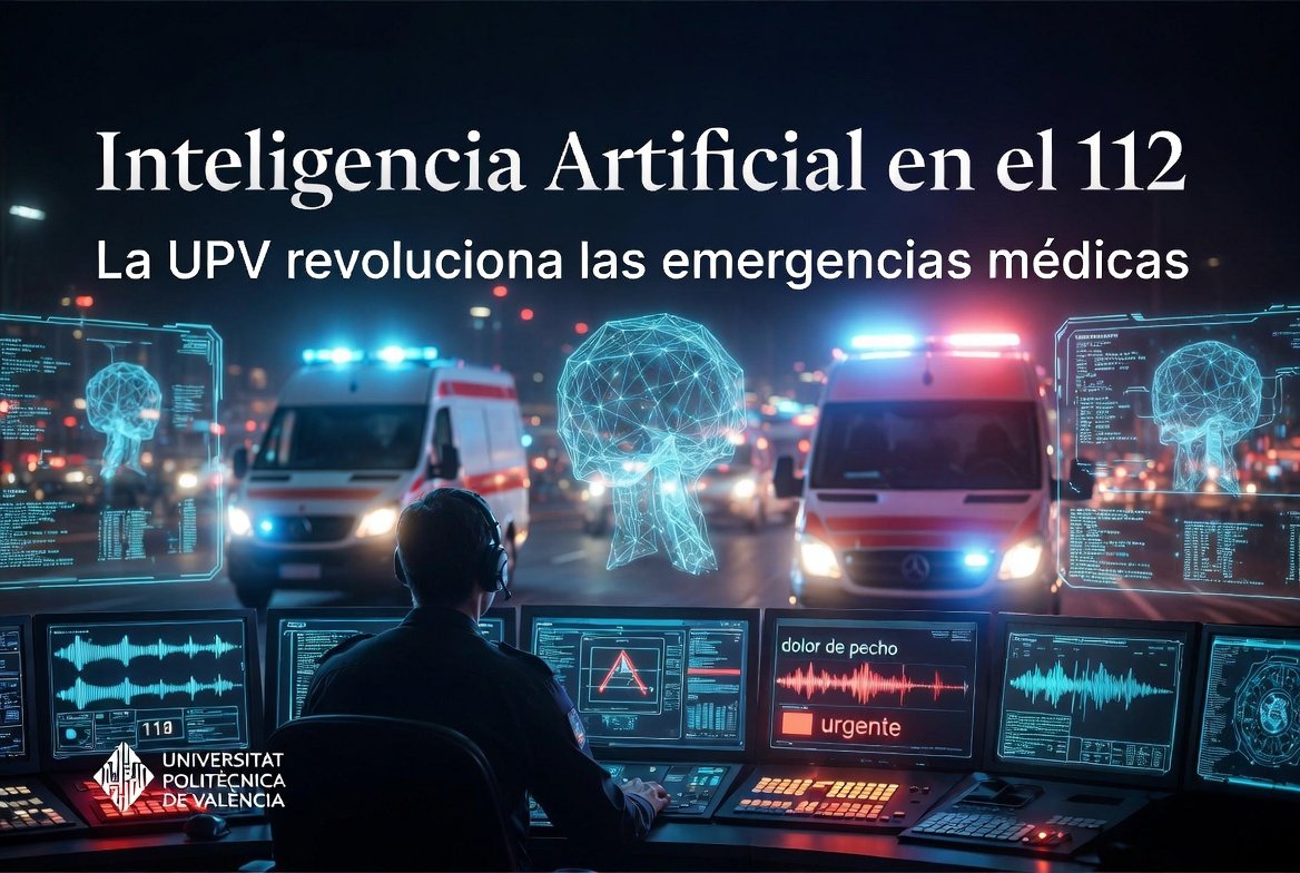 Inteligencia artificial en emergencias: la UPV diseña una herramienta clave para el 112