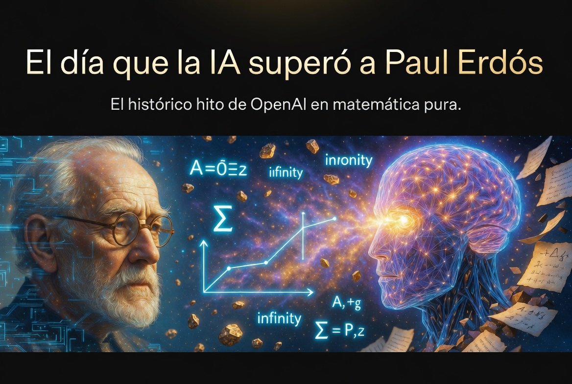 El día que la IA superó a Paul Erdős: El histórico hito de OpenAI en la matemática pura