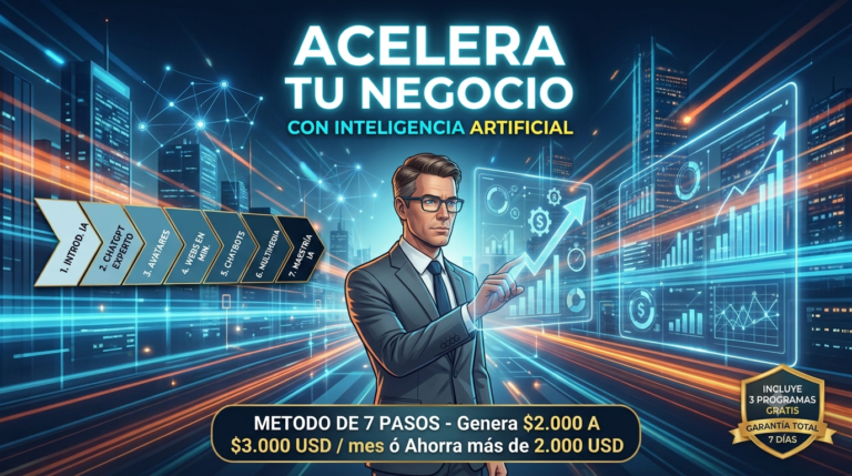 Curso de Inteligencia Artificial IA Acelera: ¿Vale la pena para tu negocio?