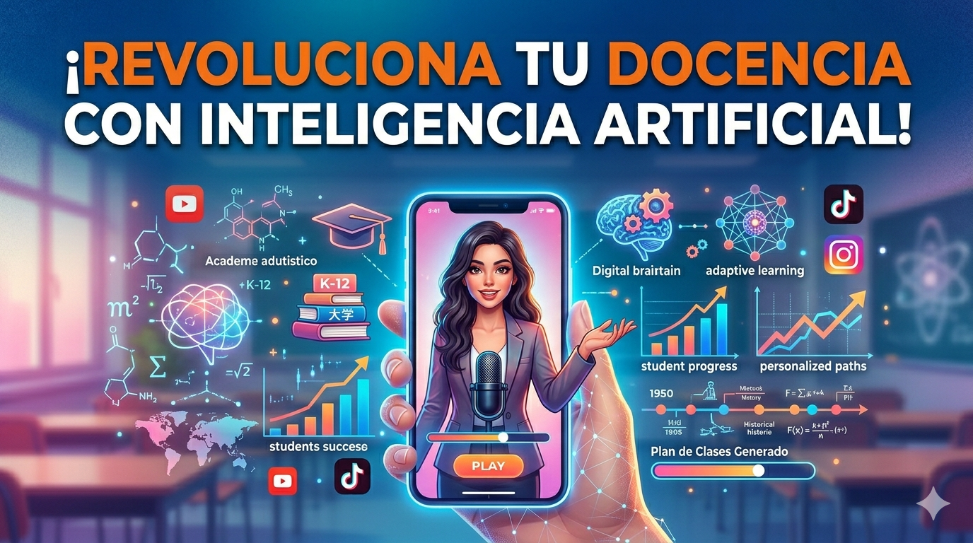 ¡Revoluciona tu Docencia con Inteligencia Artificial!
