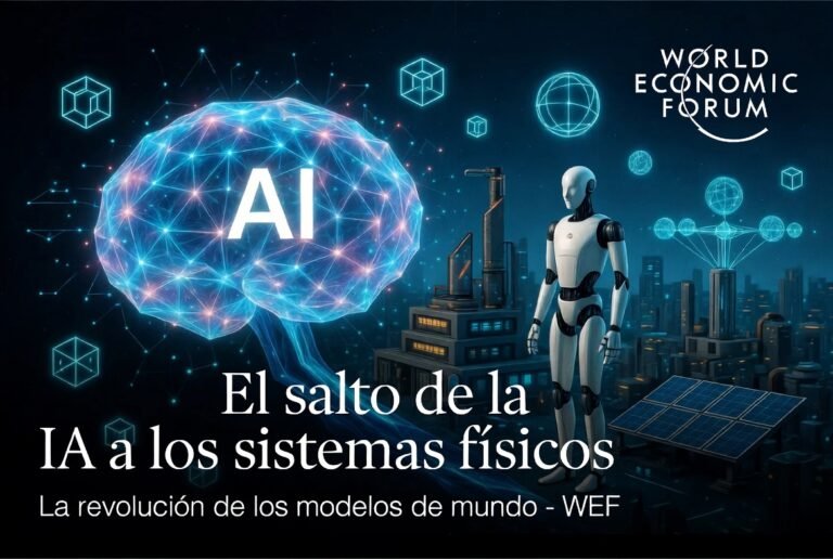 El salto de la IA a los sistemas físicos: La revolución de los modelos de mundo según el Foro Económico Mundial