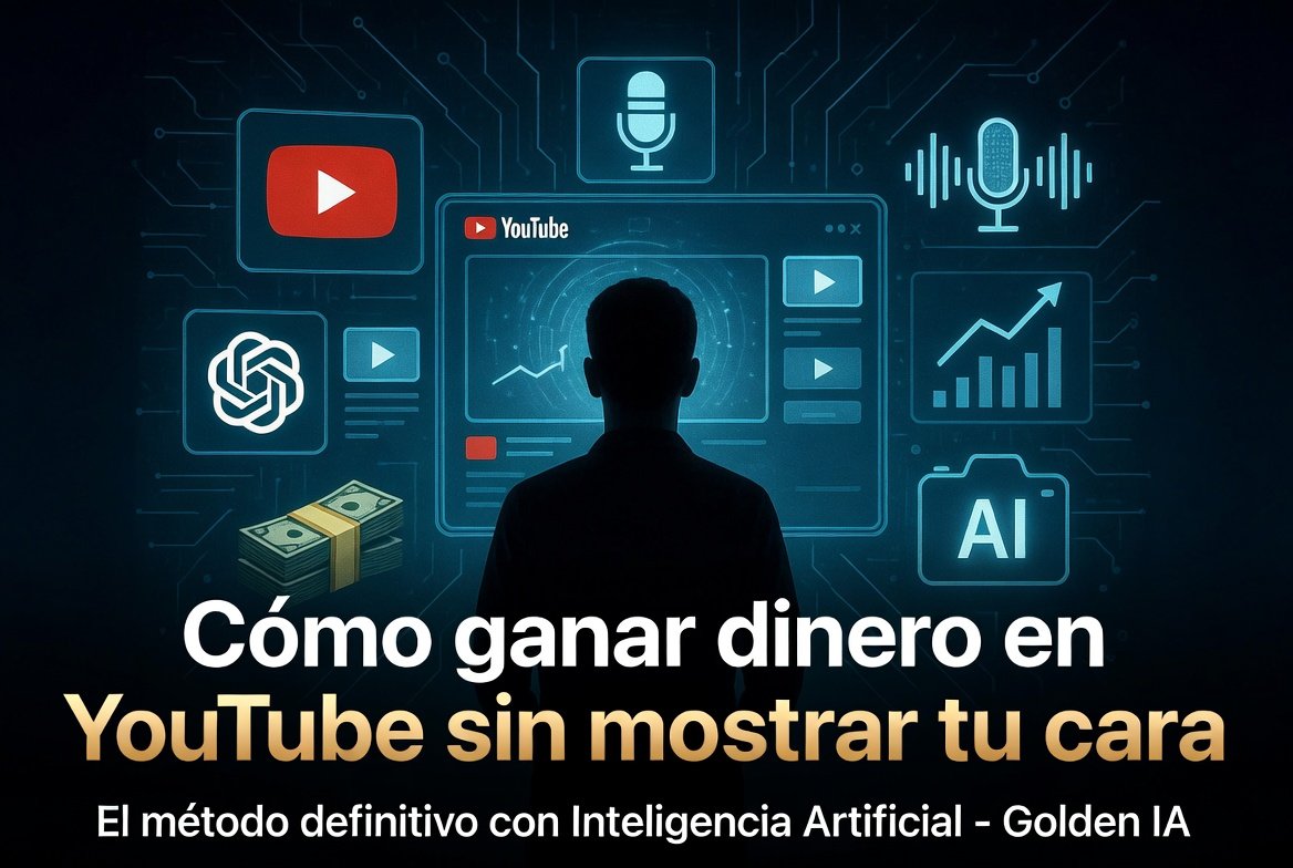 Cómo ganar dinero en YouTube sin mostrar tu cara: El método definitivo con Inteligencia Artificial