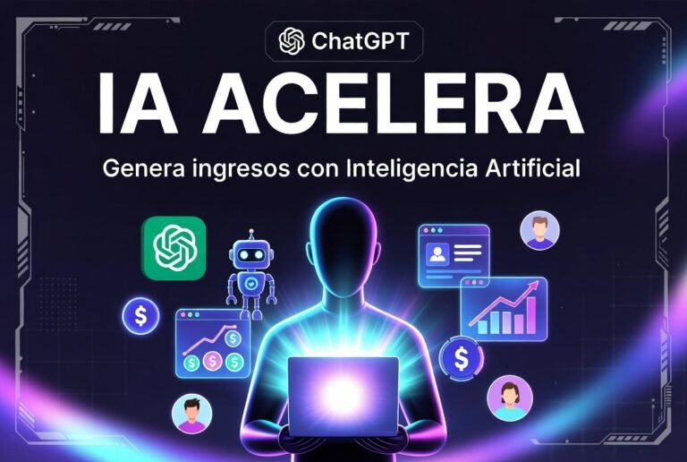 Curso IA Acelera: ¿Vale la pena aprender Inteligencia Artificial para ganar dinero o potenciar tu negocio?